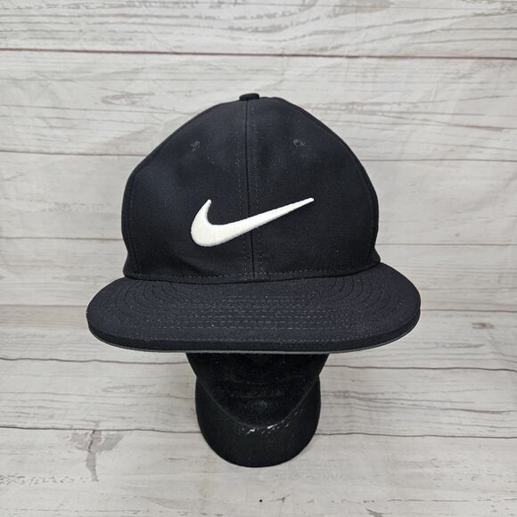 Nike Golf Dri-FIT Hat Cap Men’s Stretch Fit Size Large Black - Picture 1 of 6
